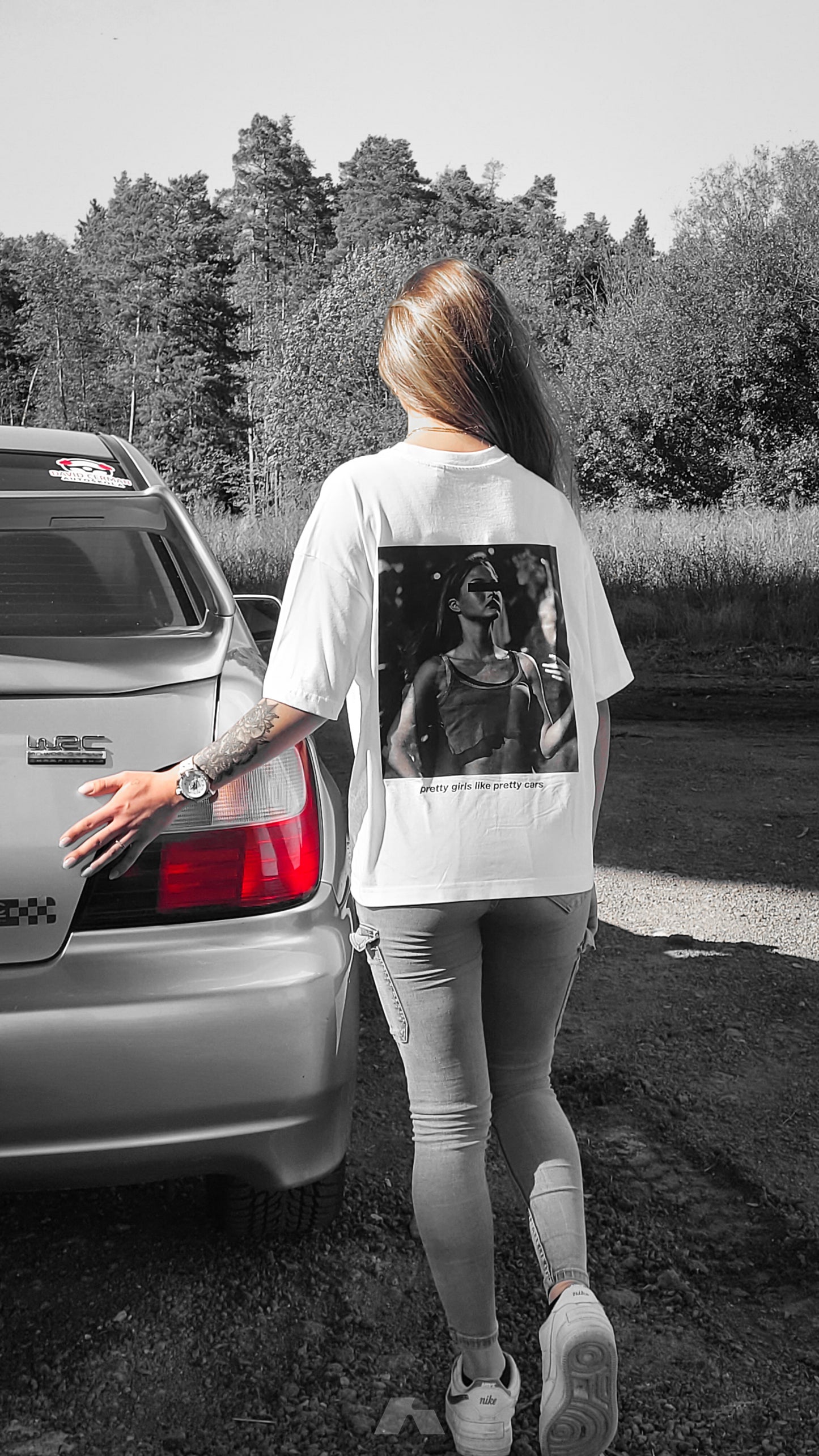 pretty girls like pretty cars - tričko