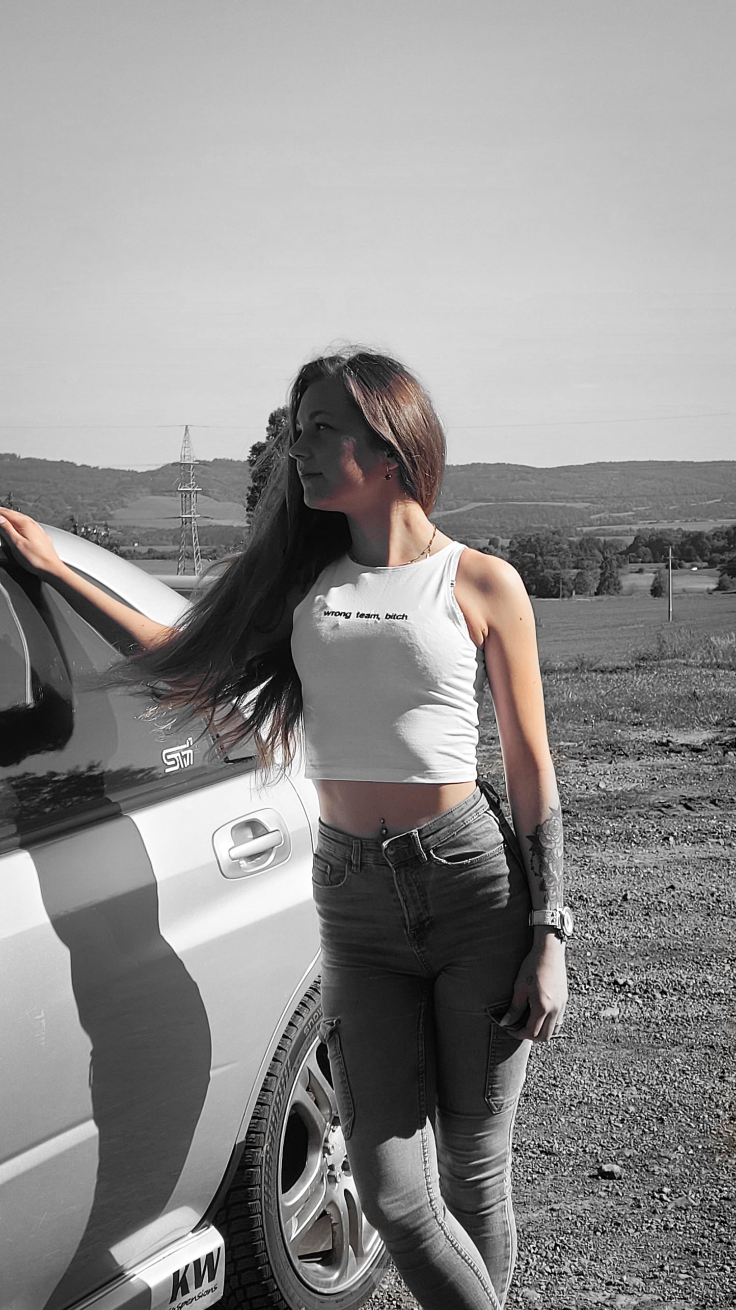 wrong team, bitch - croptop