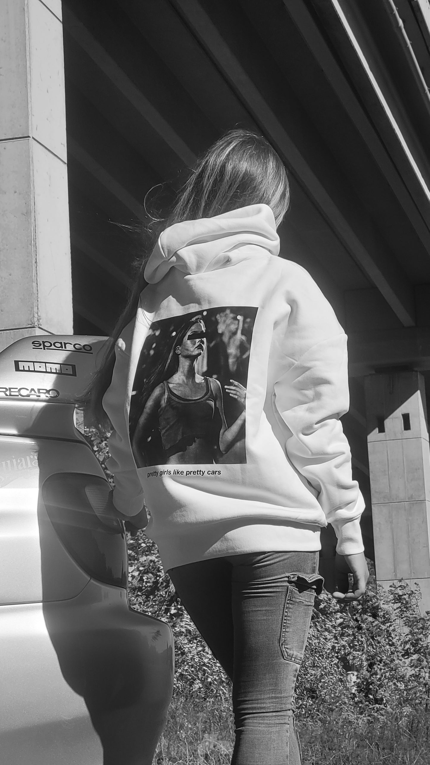 pretty girls like pretty cars - mikina