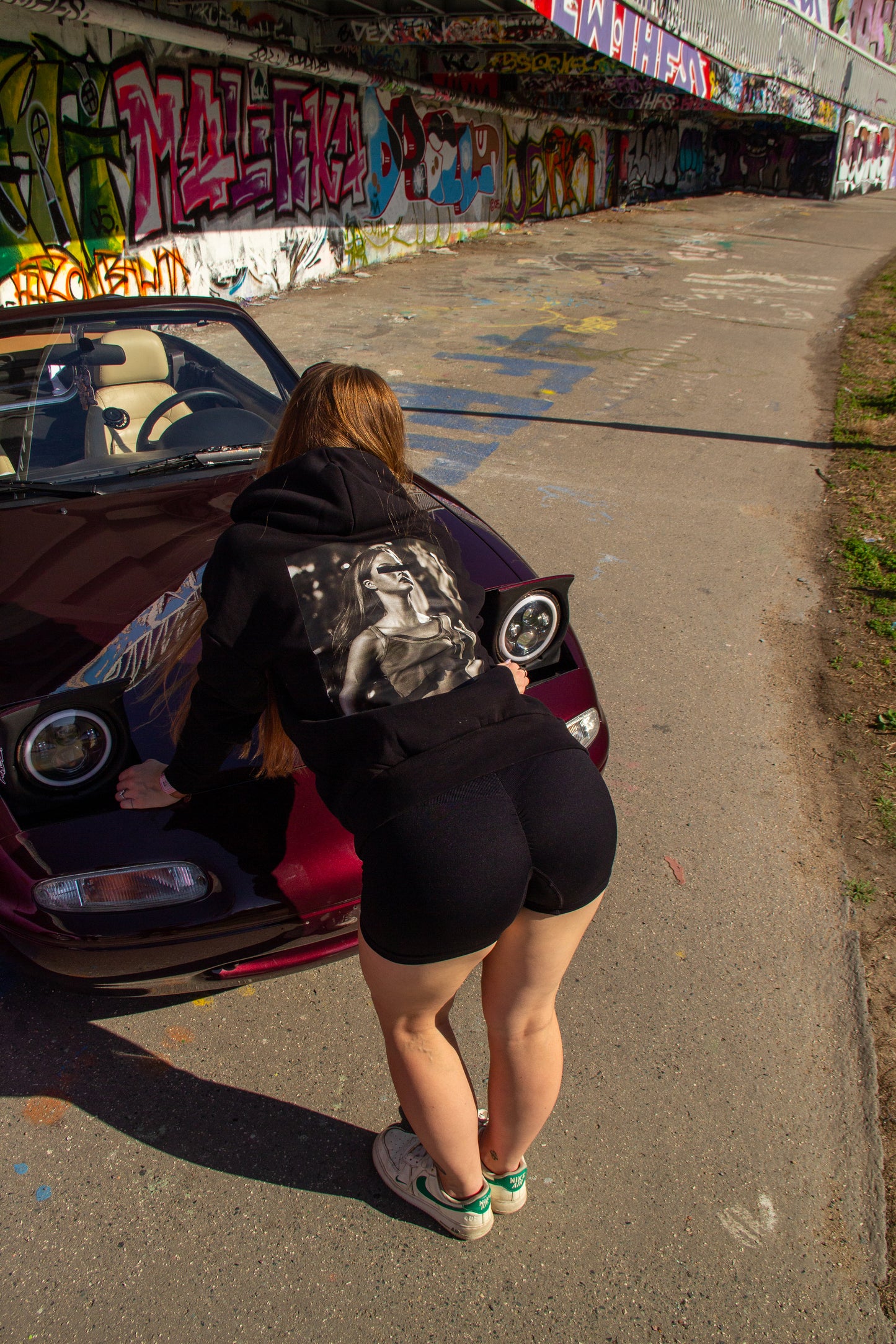 pretty girls like pretty cars - mikina