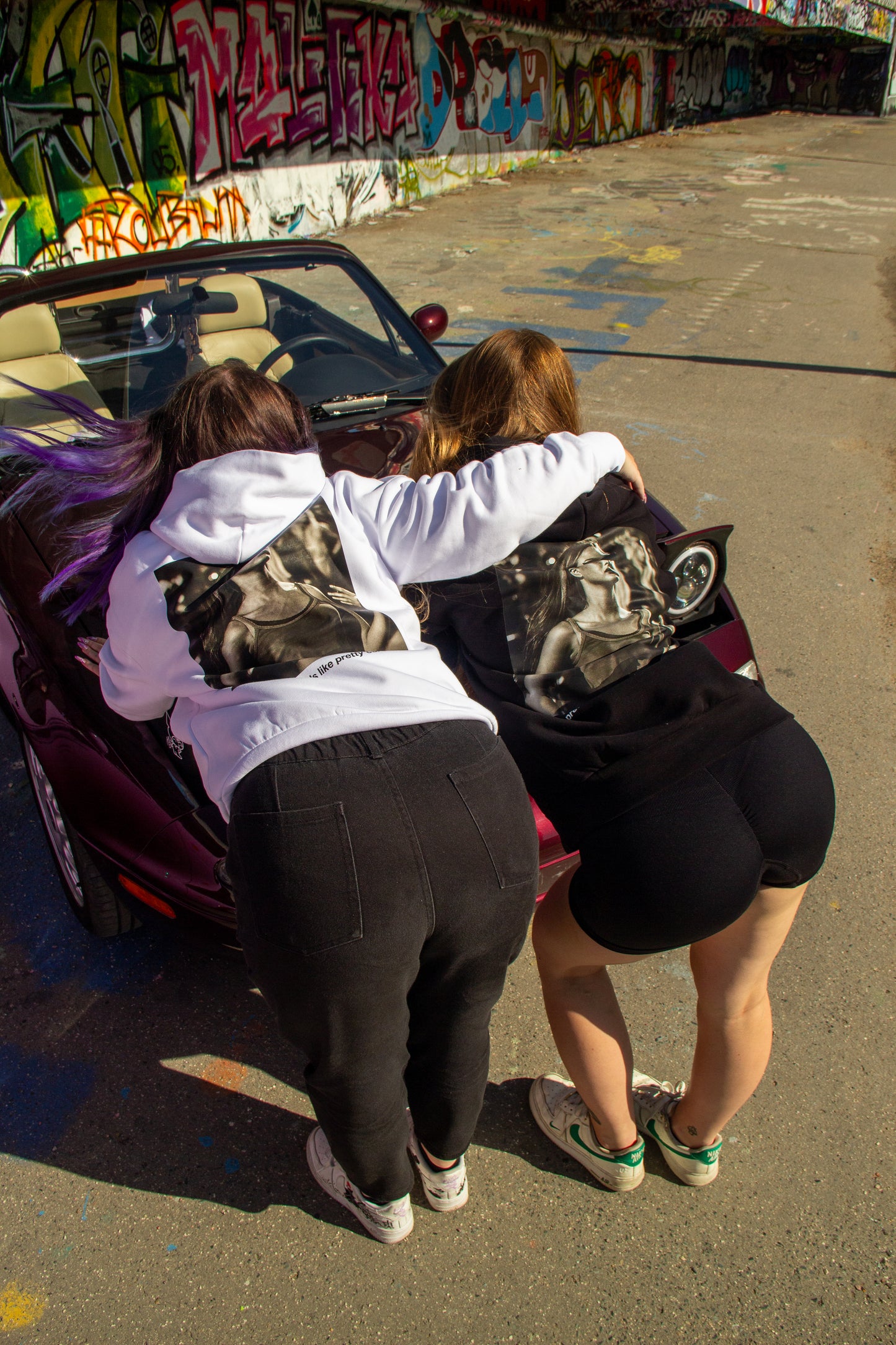 pretty girls like pretty cars - mikina