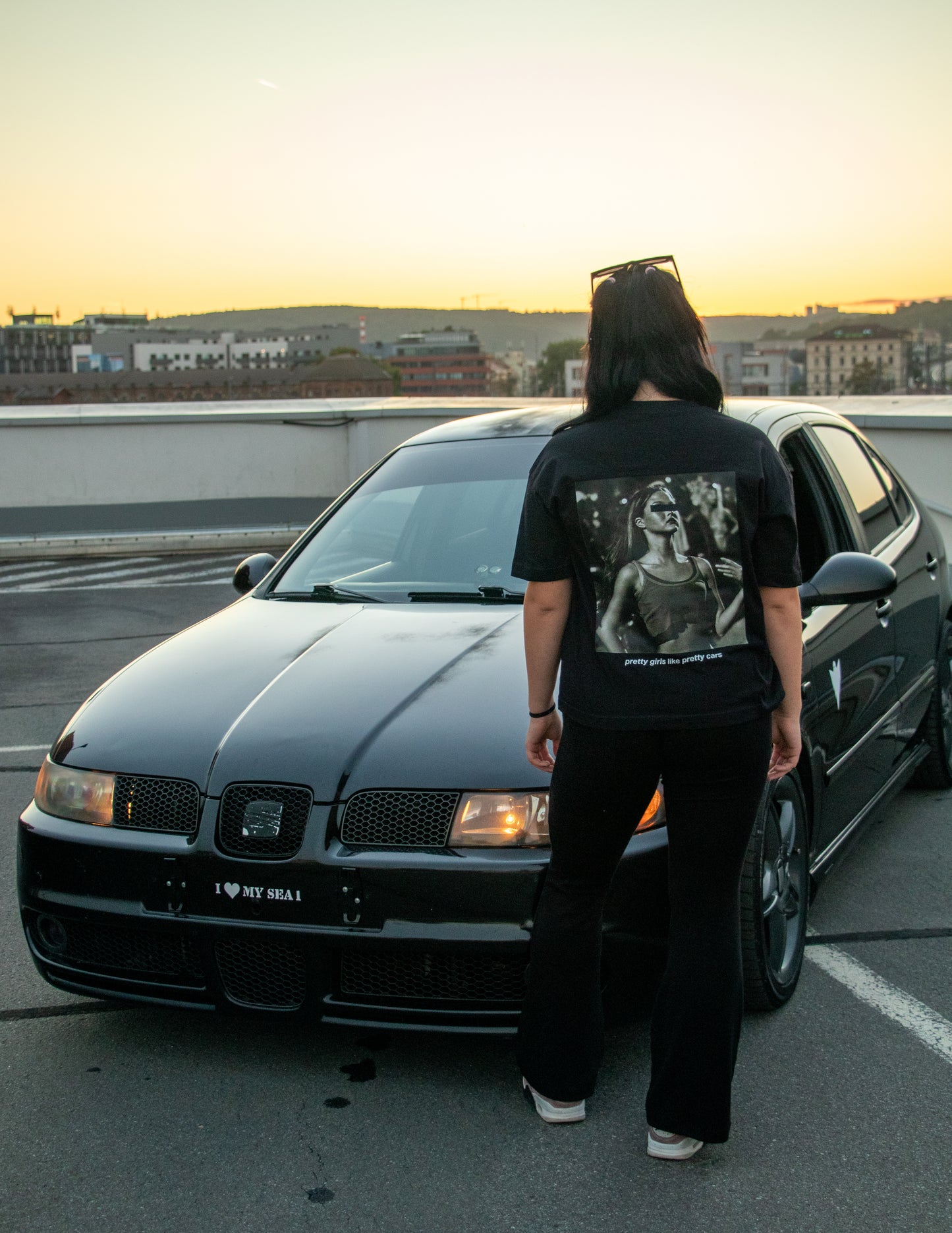 pretty girls like pretty cars - tričko